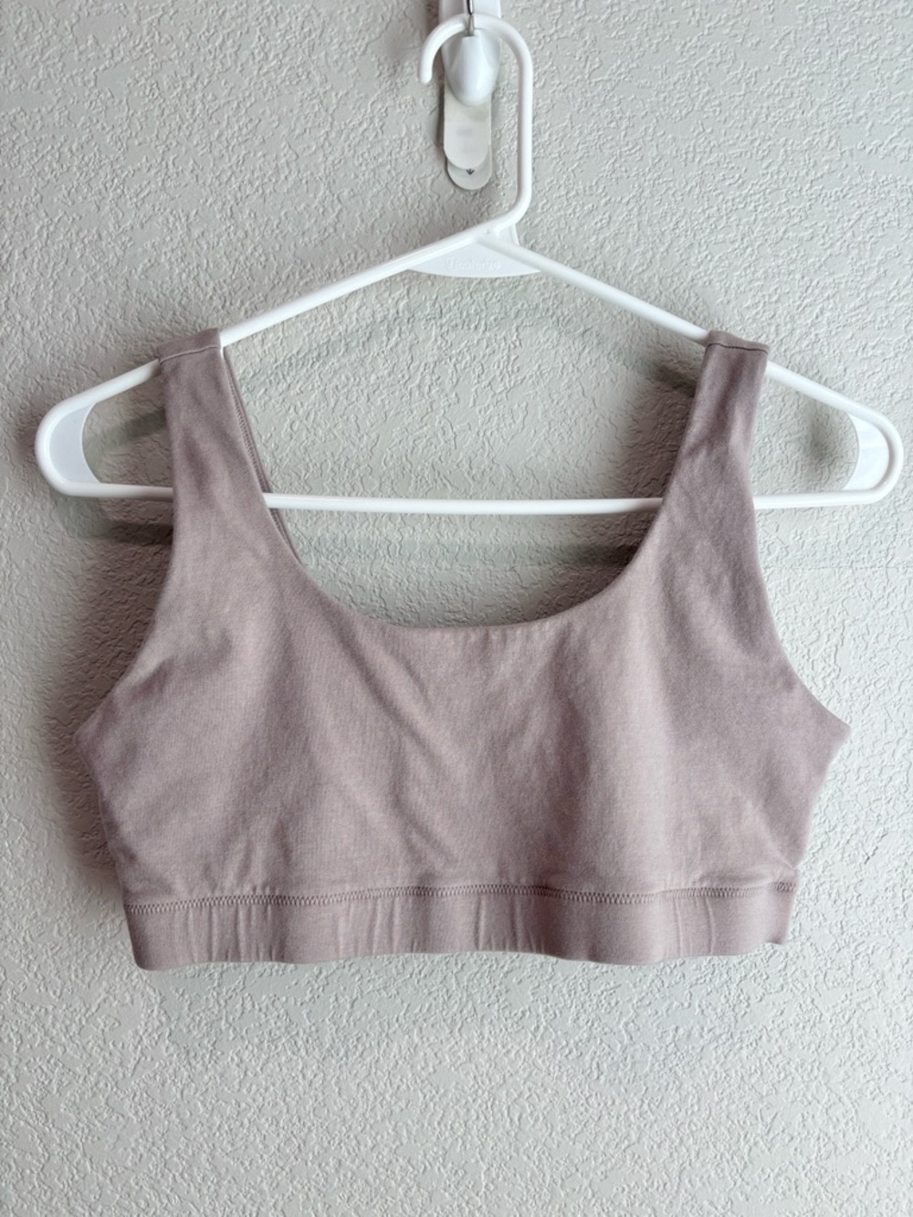 Quince Organic Cotton Scoop-Front Bralette